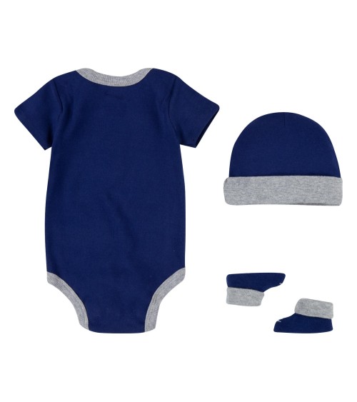 Nike newborn set bodysuit hat booties