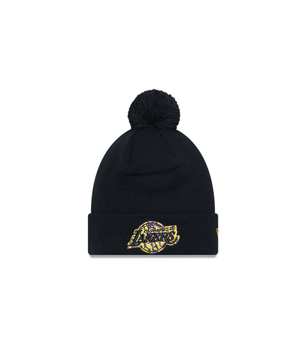 New Era Bonnet pompon Lakers