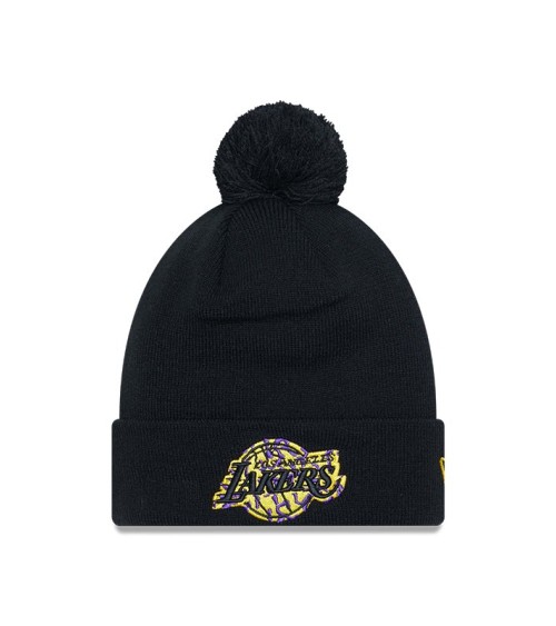 New Era Pompom Beanie Lakers