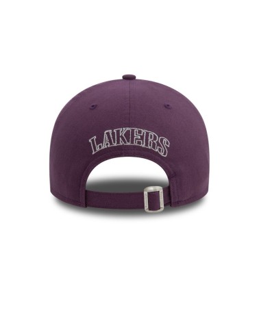 New Era cappello Los Angeles Lakers con visiera piatta