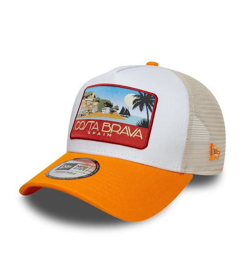 New Era gorra trucker visera plana