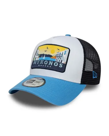 New Era trucker hat Mykonos