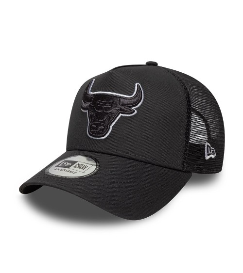 New Era cappello trucker visiera piatta
