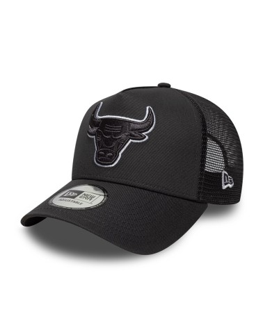 New Era cappello trucker visiera piatta