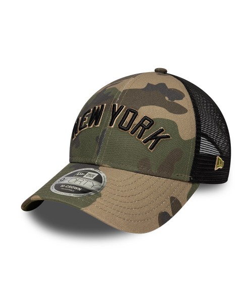 New Era cappello visiera piatta con rete