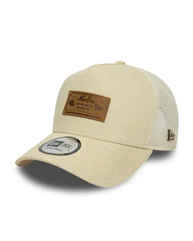 New Era cappello trucker visiera piatta