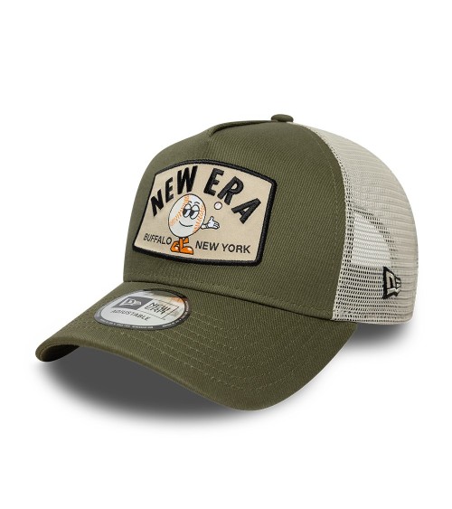 New Era Trucker Cap flache Krempe