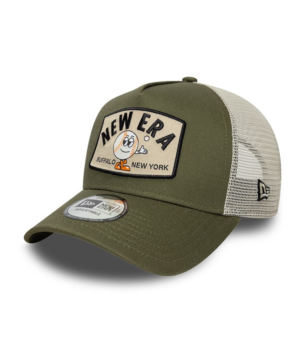 New Era gorra trucker visera plana