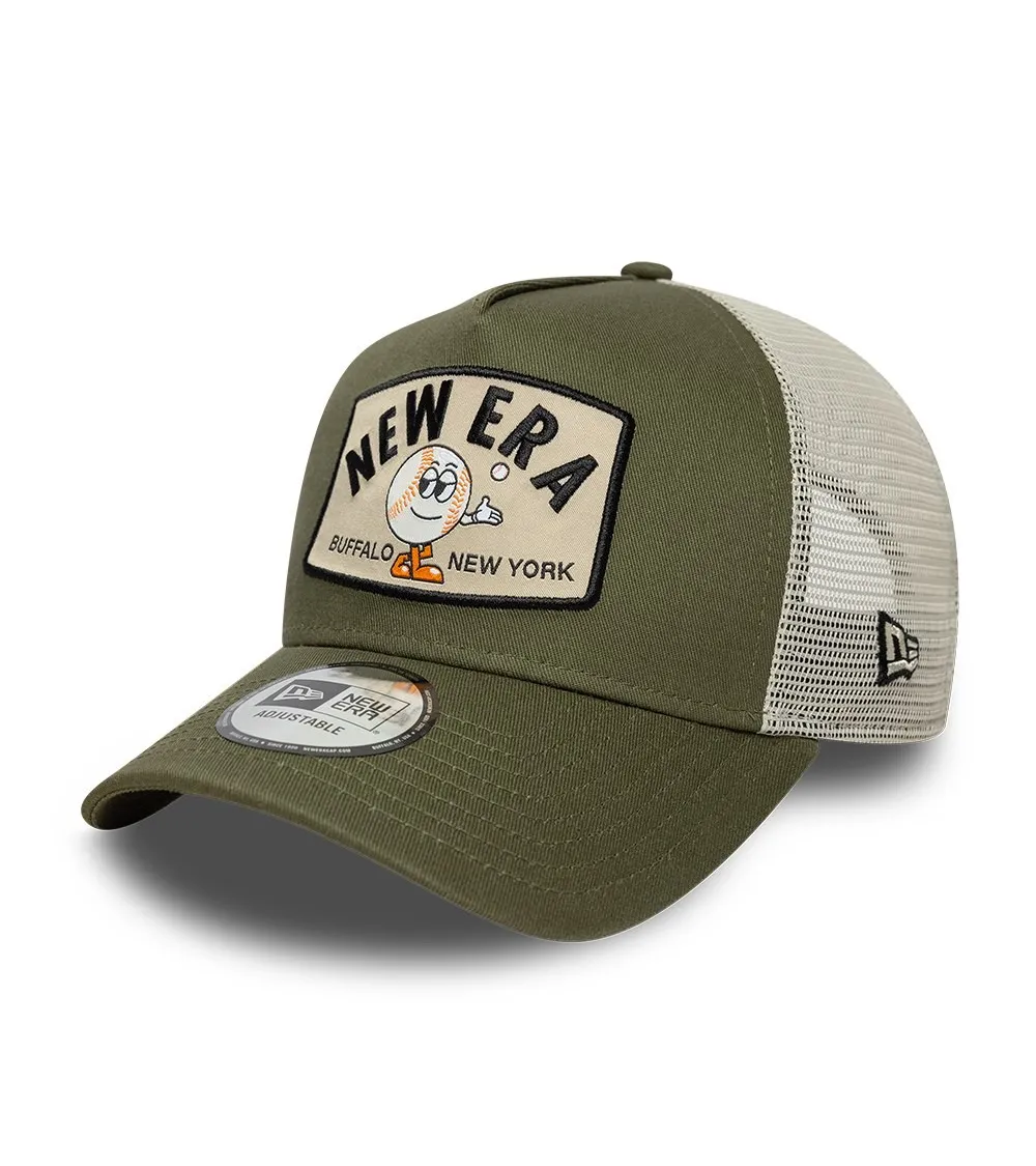 New Era gorra trucker visera plana