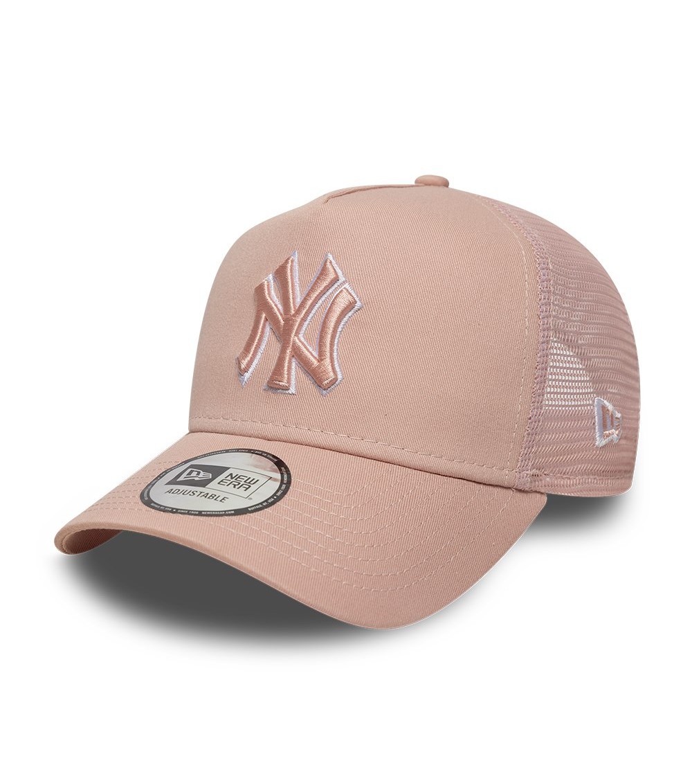 New Era Trucker Cap flacher Schirm