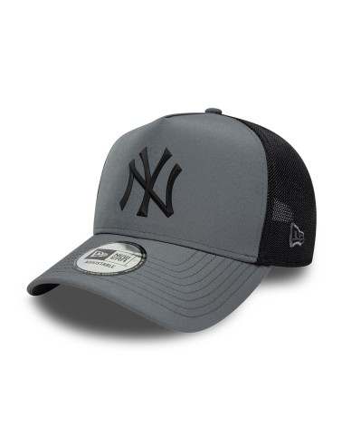 New Era trucker hat flat visor