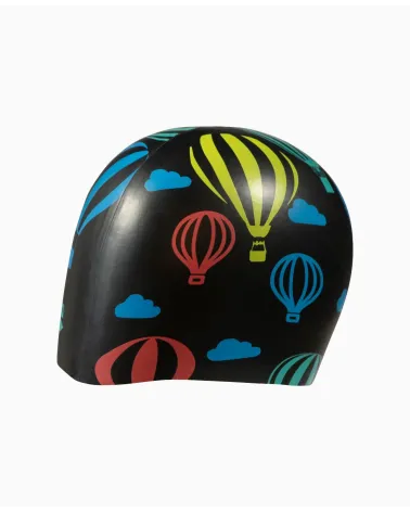 Arena swim cap balloon print