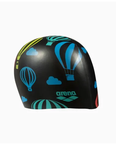 Arena swim cap balloon print