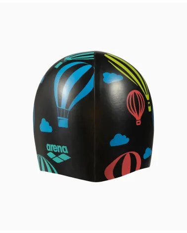 Arena swim cap balloon print