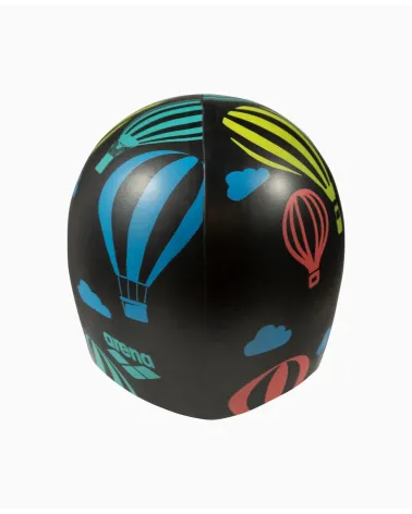 Arena swim cap balloon print