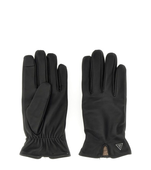 Guess gants élastiques avec poignet froncé