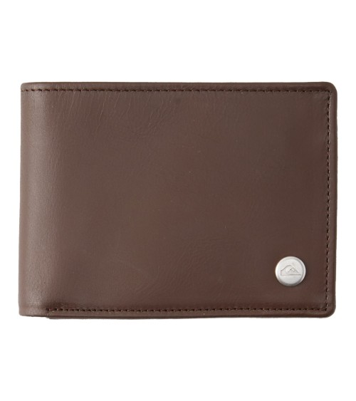 Quiksilver portafoglio slim con chiusura zip