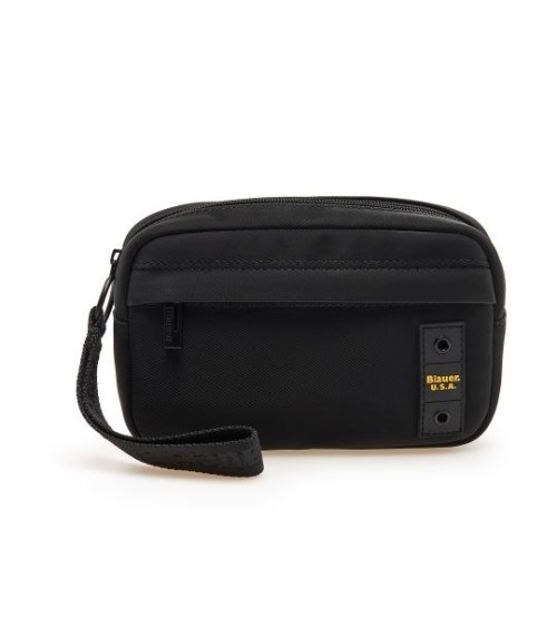 Blauer fabric shoulder bag