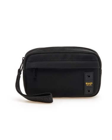 Blauer fabric shoulder bag