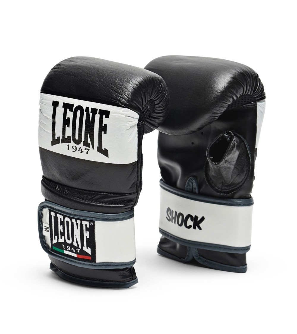 Leone 1947 gants de boxe Shock avec fermeture velcro