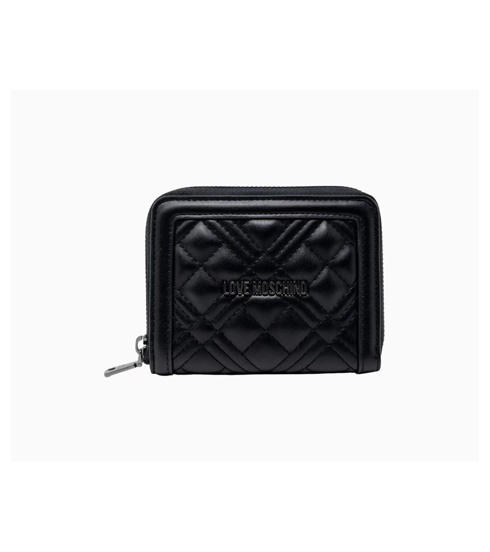 Love Moschino billetera acolchada cremallera
