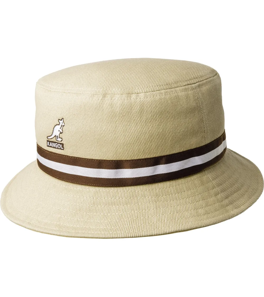 Kangol fabric bucket hat with band
