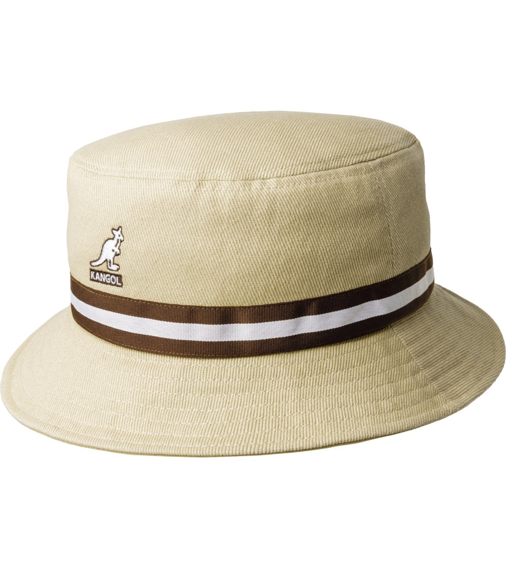 Kangol cappello bucket in tessuto con fascia