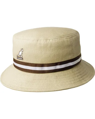 Kangol fabric bucket hat with band