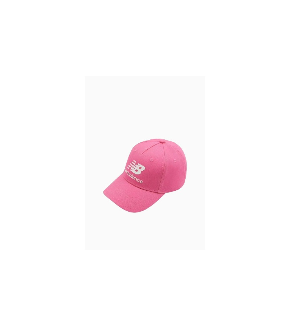 New Balance berretto Stacked Logo con visiera