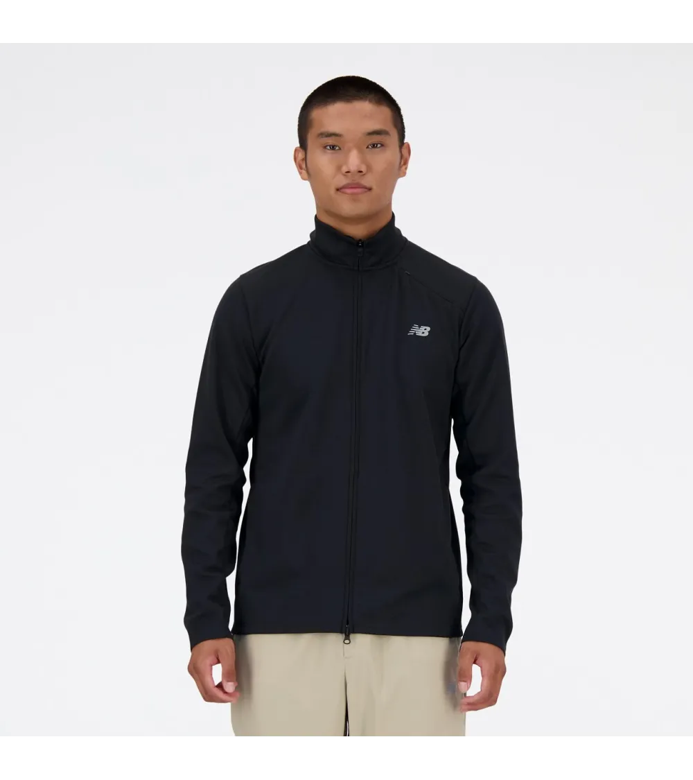 Sudadera New Balance con cremallera y cuello alto