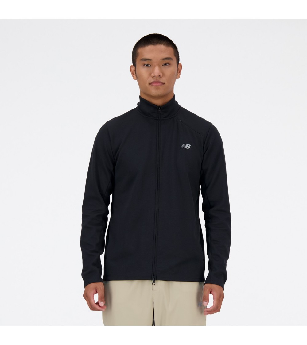 New Balance zip-up hoodie and high collar
