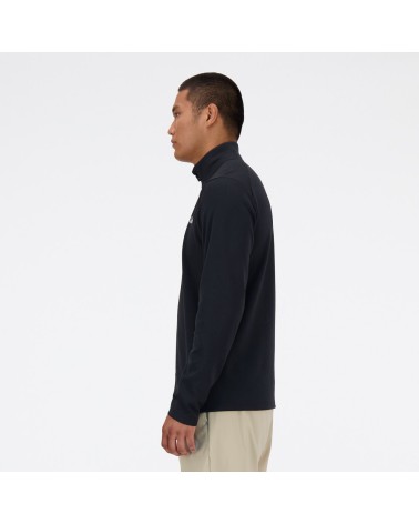 New Balance Sweatshirt mit Reißverschluss und hohem Kragen