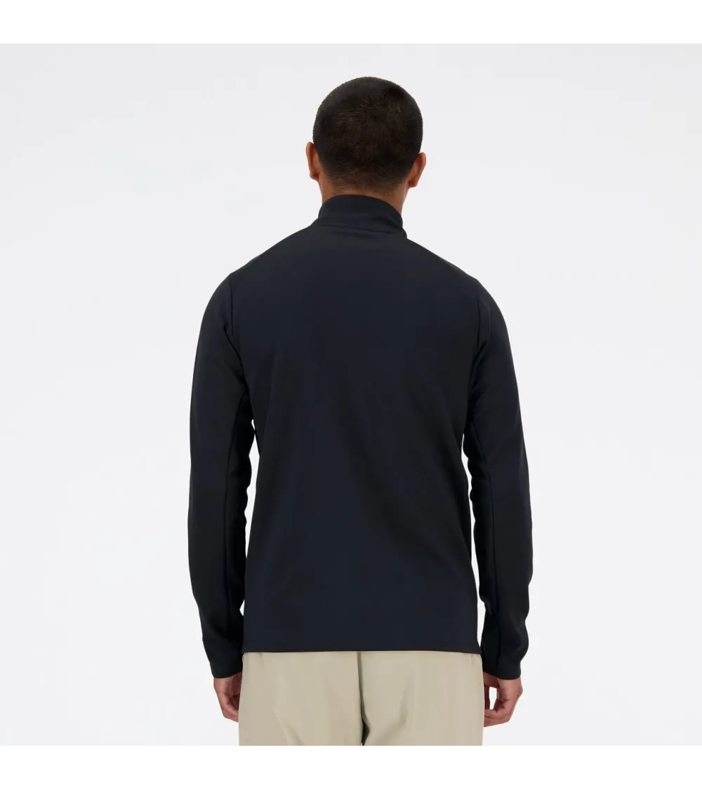 Sudadera New Balance con cremallera y cuello alto