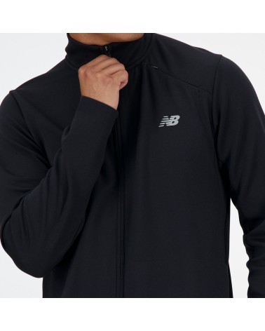 Sudadera New Balance con cremallera y cuello alto