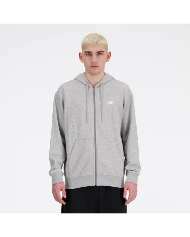 New Balance felpa cappuccio e zip