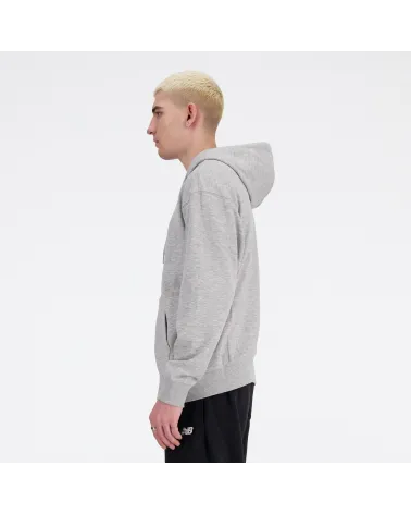 New Balance felpa cappuccio e zip