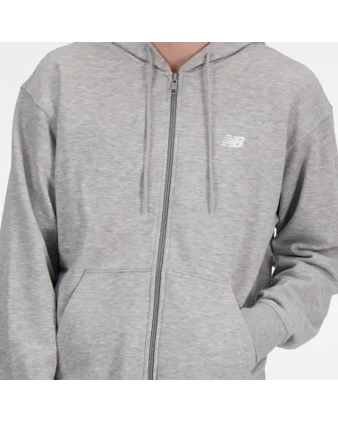 New Balance Kapuzenpullover und Reißverschluss