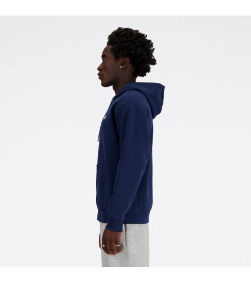 New Balance felpa cappuccio e zip