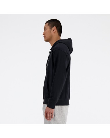 New Balance sudadera con capucha con bolsillos