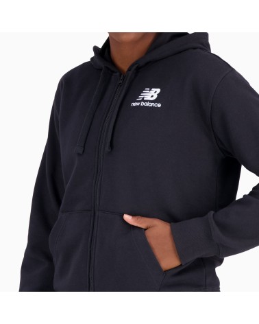 New Balance sudadera con cremallera frontal