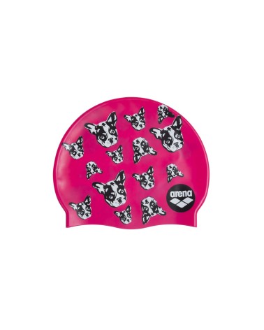 Arena swim cap balloon print