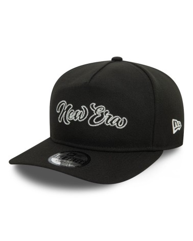 New Era casquette à visière plate avec logo brodé