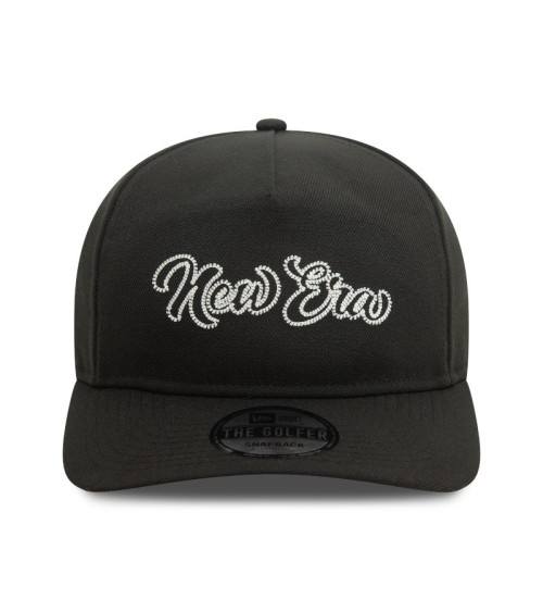 New Era gorra de visera plana con logotipo bordado