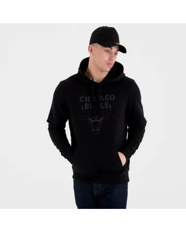 New Era felpa cappuccio NBA Chicago Bulls