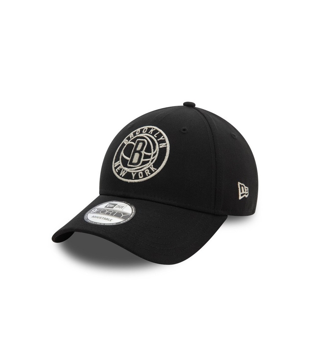 New Era Brooklyn Nets flat visor cap