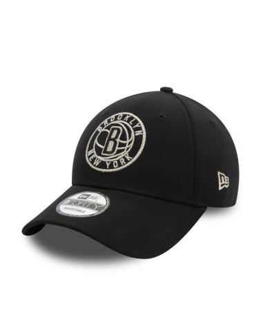 New Era Brooklyn Nets flat visor cap
