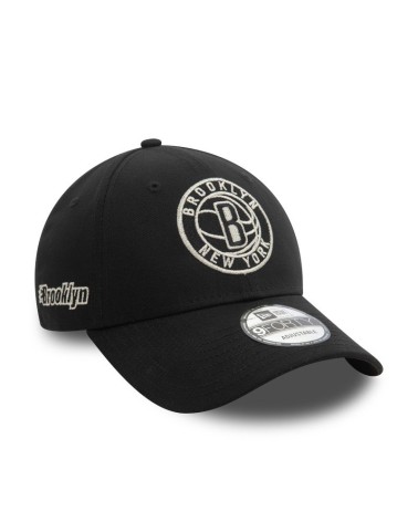 New Era Brooklyn Nets flat visor cap