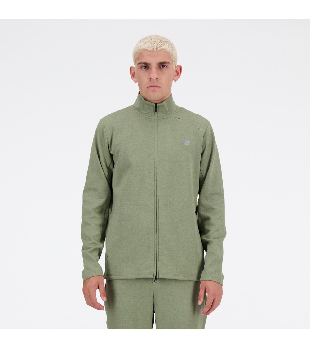 Sudadera New Balance con cremallera y cuello alto