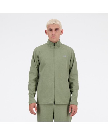 Sudadera New Balance con cremallera y cuello alto