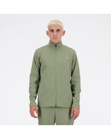 New Balance zip-up hoodie and high collar